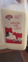 Whole milk vitamin D pasteurized