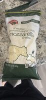 Shredded low-moisture part-skim mozzarella cheese