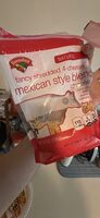 Fancy shredded 4 cheese mexican style blend cheese