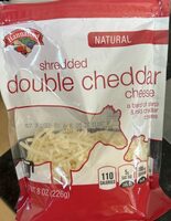 Shredded Double Cheddar Cheese