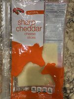 Sharp Cheddar Cheese Slices