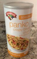 Panko crispy bread crumbs with romano cheese
