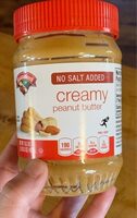 No salt added peanut butter