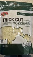 Thick cut mozzarella cheese