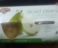 Diced pears