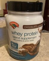Chocolate whey protein