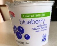 Blueberry yogurt