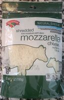 Shredded Low-moisture Part-skim Mozzarella