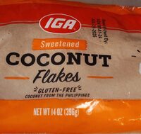 Coconut flakes