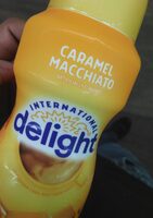 Gourmet coffee creamer caramel macchiato