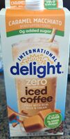 CARAMEL MACCHIATO zero iced coffee