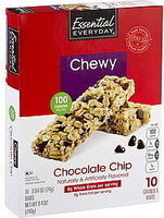 Chewy chocolate chip granola bars