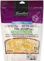 Reduced Fat Mexican Style Four Cheese Blend