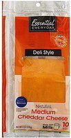 Sliced Medium Cheddar Cheese