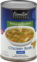 Reduced sodium chicken broth