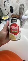 Cream of chicken condensed soup, chicken