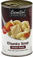 Chicken noodle hearty soup