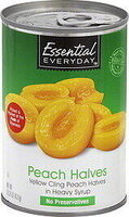 Peach halves