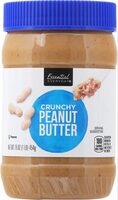 Crunchy peanut butter, peanut butter