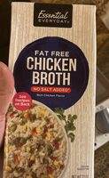 Fat free chicken broth no salt added
