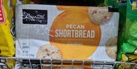 Pecan shortbread cookies