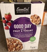 Good day with fruit & yogurt crunchy rice and