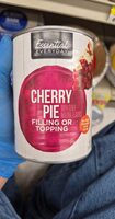 Cherry pie filling or topping, cherry pie