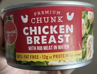 Premium chunk white chicken breast in water