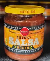 Authentic Mexican Style Chunky Salasa