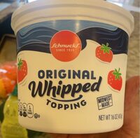 Schnucks original whipped topping