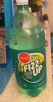 Caffeine free fizz up lemon lime flavored soda