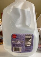 Infant drinking water without fluoride