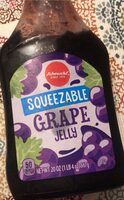 Squeezable grape jelly