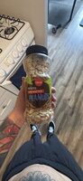 Unsalted dry roasted peanuts, dry roasted
