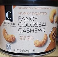 Schnucks fancy colossal cashews honey roasted