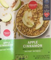 Instant Oatmeal Apples & Cinnamon