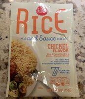 Chicken flavor rice & sauce