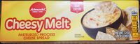 Cheesy melt pasteurized process cheese spread