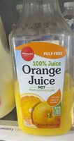 Pulp free 100% orange juice