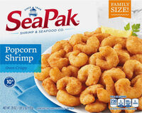 Family size popcorn shrimp