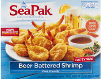 Crunchy Beer Battered Shrimp