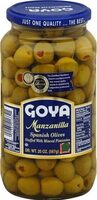 Spanish Olives Stuffed With Minced Pimientos