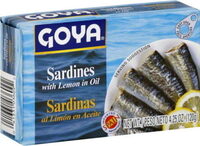 Sardines With Lemon In Oil