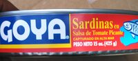 Foods sardines in hot sauce