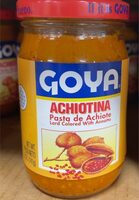 Achiotina Lard Colored With Annatto