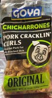 Original chicharrones pork cracklin' curls