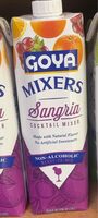 Goya Mixers Sangria Cocktail Mixer