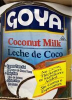 Coconut milk leche de coco six ounce cans