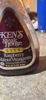 Lite Raspberry Walnut Vinaigrette Dressing & Marinade
