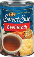 Sweet sue beef broth